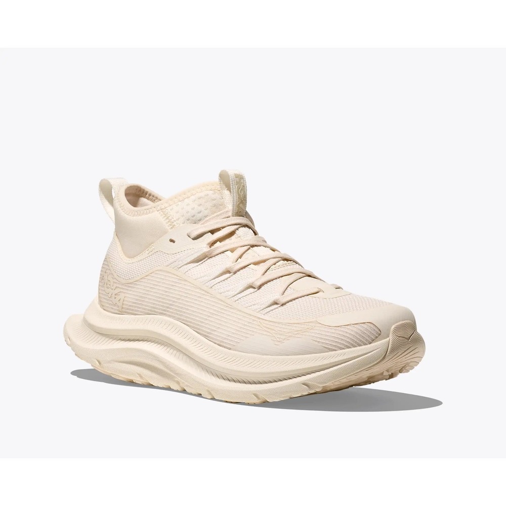 HOKA Women's Kawana Mid Shoes ABST Alabaster Size 8 B New In Box ($150 Retail)